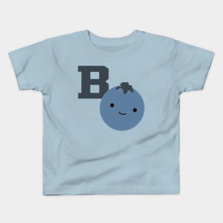 B is for Blueberry Kids T-Shirt